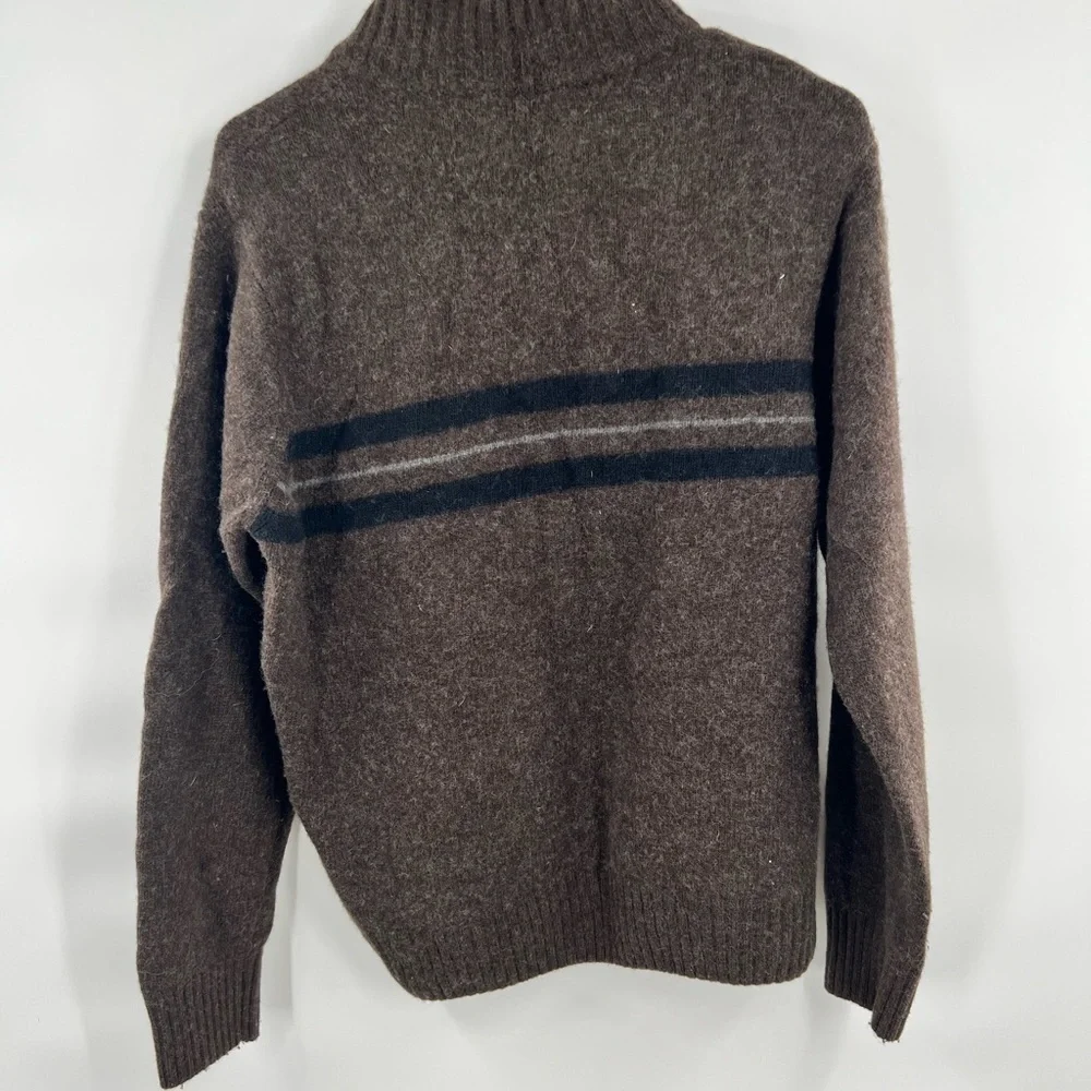 Celand brown long sleeve shirt sweater M